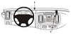 ProClip Fahrzeughalter 853199 - Winkelbefestigung - Nissan Primastar 02-10, Renault Trafic 02-10, Opel Vivaro 02-10