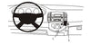 ProClip Fahrzeughalter 853202 - Winkelbefestigung - Nissan Micra 03-10