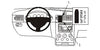 ProClip Fahrzeughalter 853204 - Mittelbefestigung - Ford Transit Connect 03-09, Ford Tourneo Connect 03-09