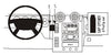 ProClip Fahrzeughalter 853216 - Mittelbefestigung - Hummer H2 03-07
