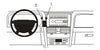 ProClip Fahrzeughalter 853218 - Mittelbefestigung - Lincoln Aviator 03-09