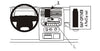 ProClip Fahrzeughalter 853223 - Mittelbefestigung - Jeep Wrangler 03-06