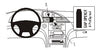 ProClip Fahrzeughalter 853225 - Mittelbefestigung - Chrysler Pacifica 04-09