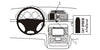 ProClip Fahrzeughalter 853246 - Mittelbefestigung - Mercedes Benz S-Klasse 03-05