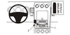 ProClip Fahrzeughalter 853250 - Mittelbefestigung - Nissan 350 Z 03-09, Nissan Roadster 03-09