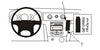 ProClip Fahrzeughalter 853252 - Winkelbefestigung - Mitsubishi Outlander 03-06