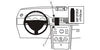 ProClip Fahrzeughalter 853261 - Mittelbefestigung - Opel Meriva 03-10
