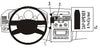 ProClip Fahrzeughalter 853267 - Mittelbefestigung - Volkswagen Touran 03-15