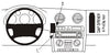 ProClip Fahrzeughalter 853269 - Mittelbefestigung, niedrig - Audi S3 05-07, Audi S3 03-06, Audi A3 05-07 und weitere