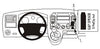 ProClip Fahrzeughalter 853277 - Winkelbefestigung - Volkswagen Caravelle 04-09, Volkswagen Shuttle 03-10, Volkswagen T5 Transporter/Pickup 03-09