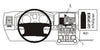ProClip Fahrzeughalter 853298 - Mittelbefestigung - Volkswagen Touareg 03-09, Volkswagen Touareg 04-10