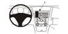 ProClip Fahrzeughalter 853301 - Mittelbefestigung - Mazda RX-8 04-08