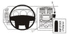 ProClip Fahrzeughalter 853304 - Winkelbefestigung - Chevrolet Malibu 04-07