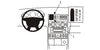 ProClip Fahrzeughalter 853323 - Mittelbefestigung - Chrysler Crossfire 04-07