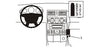 ProClip Fahrzeughalter 853324 - Winkelbefestigung - Chrysler Crossfire 04-07