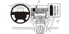 ProClip Fahrzeughalter 853353 - Mittelbefestigung - Ford Kuga 08-12, Ford C-Max 04-10