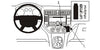 ProClip Fahrzeughalter 853354 - Winkelbefestigung, niedrig - Ford C-Max 04-10, Ford Kuga 08-12