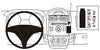 ProClip Fahrzeughalter 853357 - Winkelbefestigung - Subaru G3X Justy 04-07, Suzuki Ignis 04-09