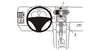ProClip Fahrzeughalter 853360 - Mittelbefestigung - Volvo C70 06-15, Volvo S40 04-12, Volvo V50 04-12 und weitere