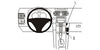 ProClip Fahrzeughalter 853361 - Winkelbefestigung - Volvo S40 04-12, Volvo V50 04-12, Volvo C30 07-15 und weitere