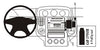 ProClip Fahrzeughalter 853368 - Winkelbefestigung, NICHT für Fahrzeuge mit Navigation- NICHT für Auto mit Navigation - Nissan X-Trail 04-07