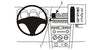 ProClip Fahrzeughalter 853370 - Mittelbefestigung - Mazda 3 04-09