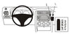 ProClip Fahrzeughalter 853406 - Winkelbefestigung - Suzuki Liana 04-06, Suzuki Aerio 05-09