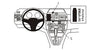 ProClip Fahrzeughalter 853407 - Mittelbefestigung - BMW X3 04-10