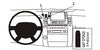 ProClip Fahrzeughalter 853437 - Mittelbefestigung - Toyota Prius 04-09