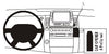 ProClip Fahrzeughalter 853438 - Winkelbefestigung - Toyota Prius 04-09
