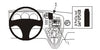 ProClip Fahrzeughalter 853448 - Mittelbefestigung - Pontiac Vibe 03-08, Toyota Matrix 03-04