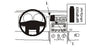 ProClip Fahrzeughalter 853458 - Mittelbefestigung - Pontiac Torrent 06-09, Chevrolet Equinox 05-09