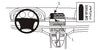 ProClip Fahrzeughalter 853463 - Mittelbefestigung- NICHT für Modelle mit Navigationssystem - BMW X5 00-06