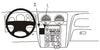 ProClip Fahrzeughalter 853467 - Mittelbefestigung - GMC Envoy 02-10, GMC Envoy XUV 04-09