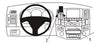 ProClip Fahrzeughalter 853486 - Mittelbefestigung - Lexus RX Series 04-09