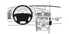 ProClip Fahrzeughalter 853496 - Winkelbefestigung- Nicht für Holzmaserungsplatten - Volvo S60 05-10, Volvo V70 N 05-08, Volvo XC70 05-07
