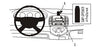 ProClip Fahrzeughalter 853498 - Mittelbefestigung - Nissan Micra 03-10