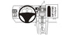 ProClip Fahrzeughalter 853500 - Mittellager, links - Volvo S40 04-12, Volvo V50 04-12, Volvo C30 07-15 und weitere