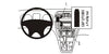 ProClip Fahrzeughalter 853525 - Mittelbefestigung- NUR für Ambiente 05-13, Classic 05-13, Elegance 05-13, RS 05-13, Scout 07-13 - Skoda Octavia II 05-13