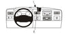 ProClip Fahrzeughalter 853546 - Mittelbefestigung - Ford F-Series 750 05-07, Ford F-Series 450 05-07, Ford F-Series 650 05-07 und weitere
