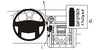 ProClip Fahrzeughalter 853572 - Mittelbefestigung- Nicht für Holzmaserungsplatten - Land Rover Discovery 3 05-09, Land Rover LR3 05-09