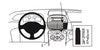 ProClip Fahrzeughalter 853593 - Winkelbefestigung - Fiat Punto 04-07