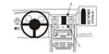 ProClip Fahrzeughalter 853626 - Mittelbefestigung - Ford Mustang 05-09