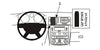 ProClip Fahrzeughalter 853639 - Mittelbefestigung - Chevrolet Cobalt 05-10