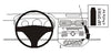 ProClip Fahrzeughalter 853664 - Winkelbefestigung - Suzuki Swift 05-10