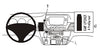 ProClip Fahrzeughalter 853667 - Mittelbefestigung- NUR für Holzmaserungsplatten - Honda FR-V 05-11