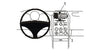 ProClip Fahrzeughalter 853676 - Mittelbefestigung - Suzuki Grand Vitara 05-15