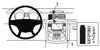 ProClip Fahrzeughalter 853680 - Mittelbefestigung - Mercedes Benz R-Klasse 06-14