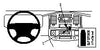 ProClip Fahrzeughalter 853705 - Winkelbefestigung- NICHT zur Verwendung mit dem Werksnavigationsbildschirm - Dodge Ram Pick Up 2500/3500 06-09, Dodge Ram Pick Up 1500 06-08, Dodge Ram Pick Up 4500/5500 08-09