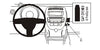 ProClip Fahrzeughalter 853717 - Winkelbefestigung - Peugeot 107 06-14, Toyota AYGO 06-14, Citroen C1 06-14